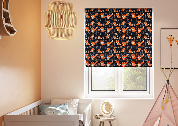 Foxy Friends, Ginger - Roman Blind - Image 3